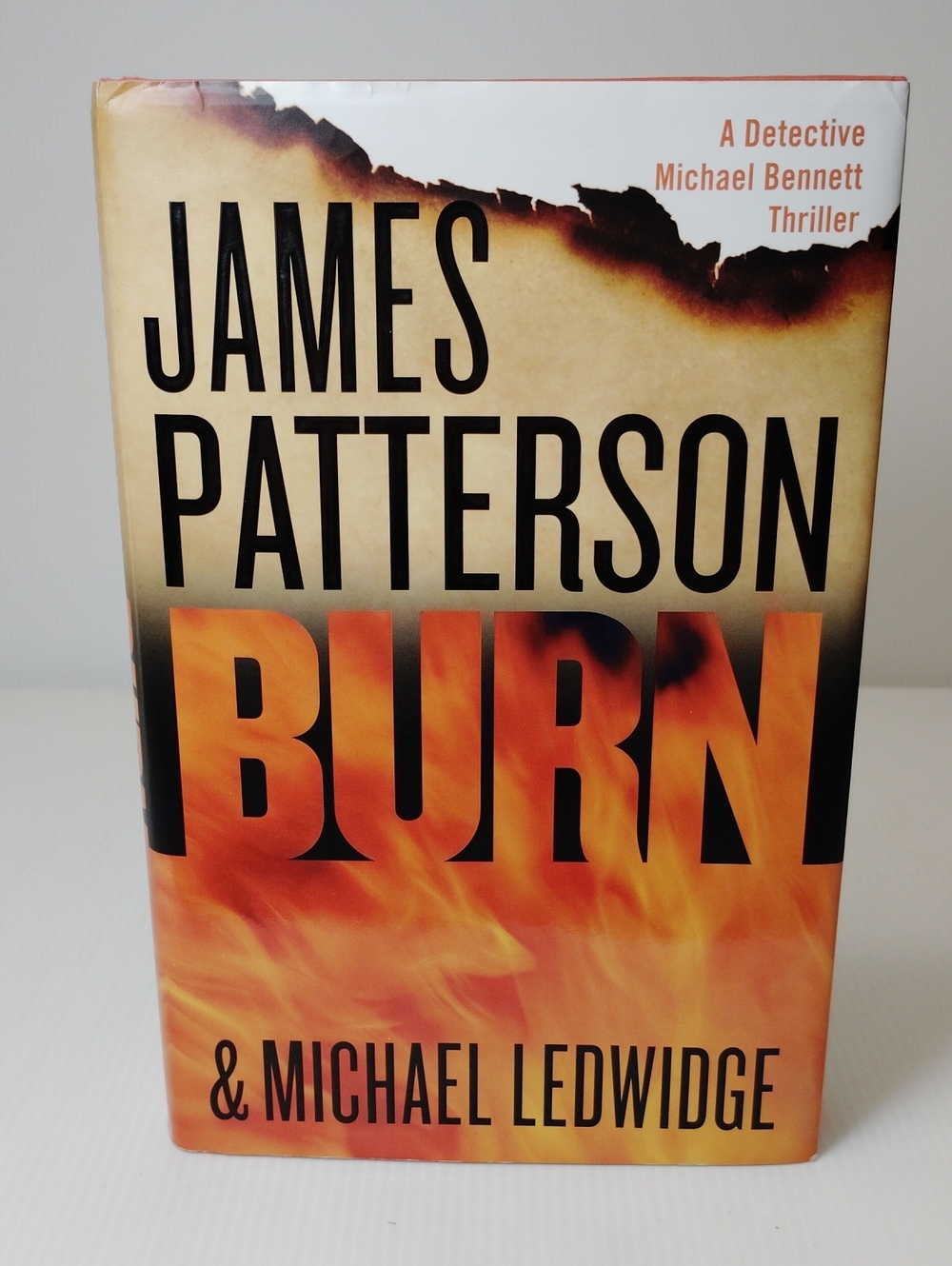 3 For $8 James Patterson - BURN Hardcover Thriller (Flame Cover) 1st Edition